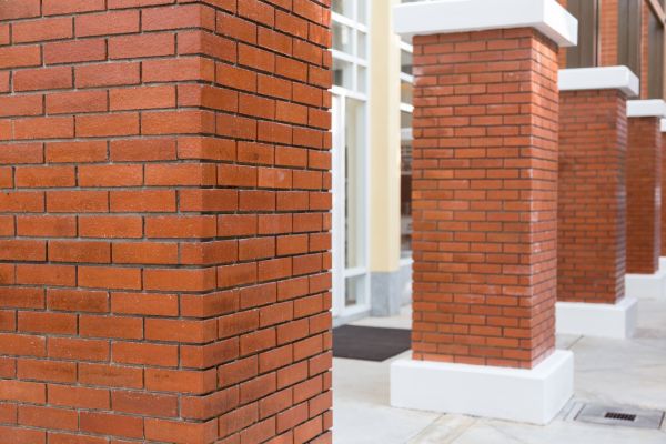 Brick Column Repair in Brunswick