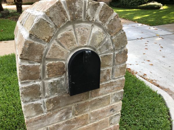Brick Mailbox Building